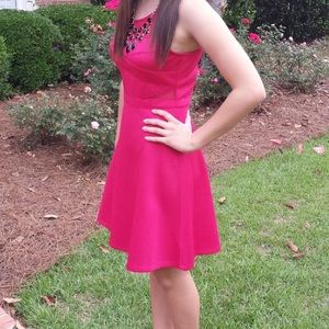 Pink Skater/Fit and Flare Guess Dress!